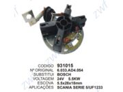 Porta Escovas Motor De Partida Scania Serie 5/Uf1233