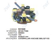 Porta Escovas Motor De Partida Caterpillar 416/Case 580L/Uf1153