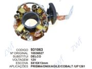 Porta Escovas Motor De Partida Prisma/Onix/Agile/Cobalt /Uf1261